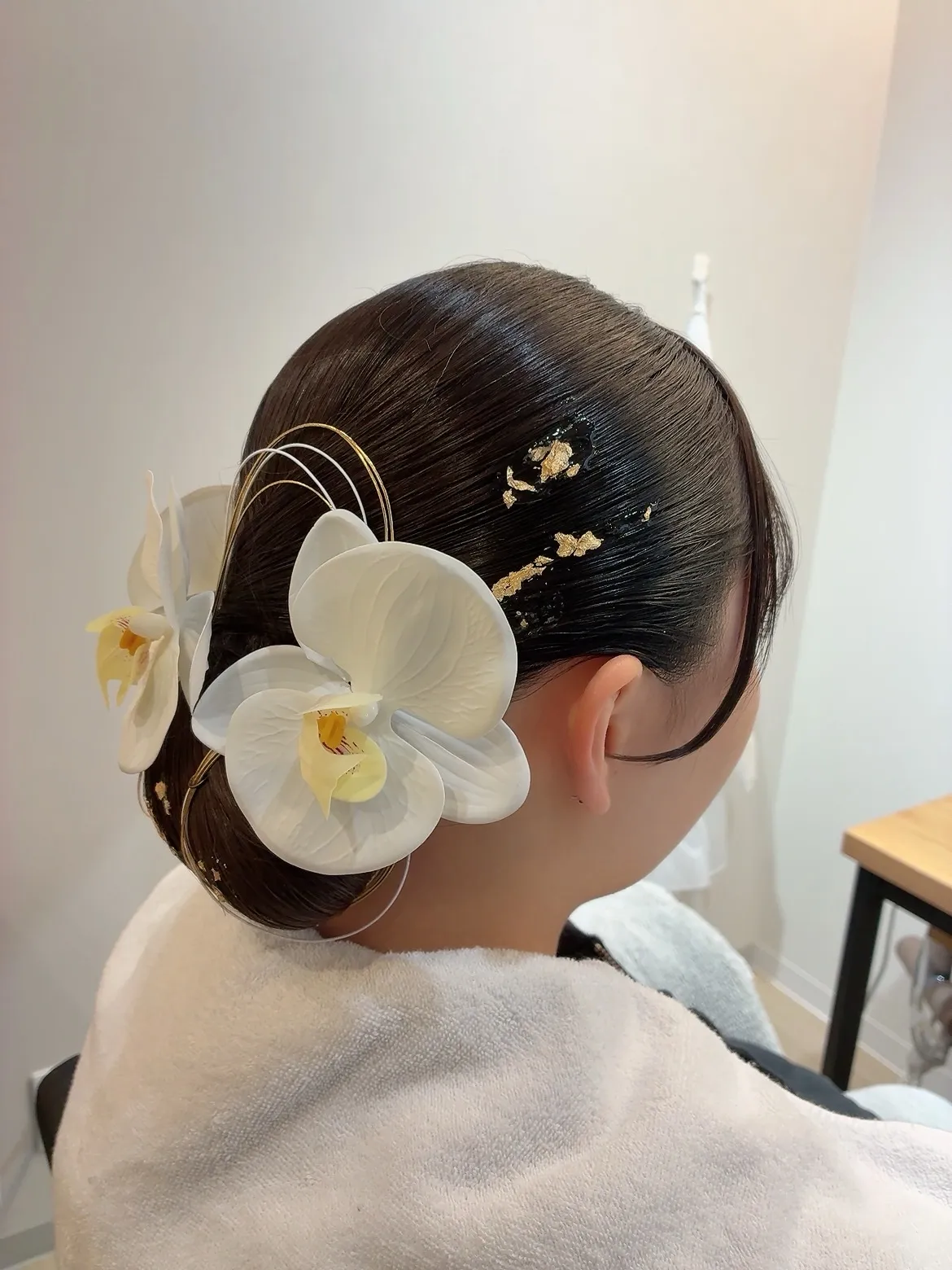 先日、卒業式のお支度をお手伝いさせていただきました。